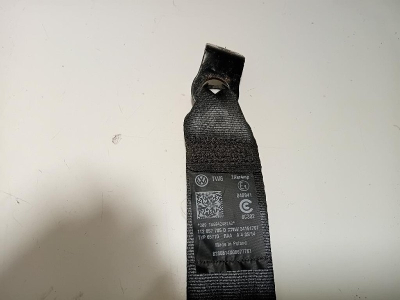 Cintura DI Sicurezza Sedile ANT SX 1T2857705D Volkswagen Touran III 2010