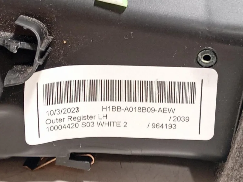 KIT Griglie Condotto ARIA Cruscotto H1BB-A018B08-AEW Ford PUMA II 2024