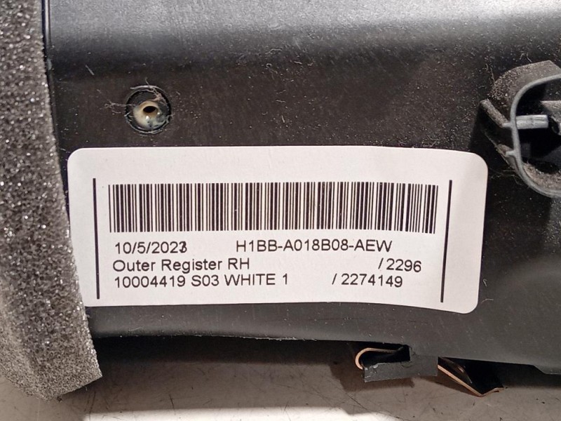 KIT Griglie Condotto ARIA Cruscotto H1BB-A018B08-AEW Ford PUMA II 2024