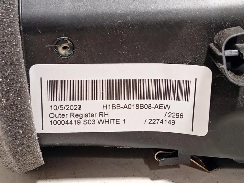 KIT Griglie Condotto ARIA Cruscotto H1BB-A018B08-AEW Ford PUMA II 2024