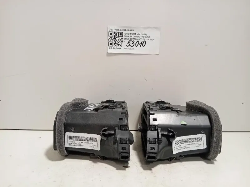 KIT Griglie Condotto ARIA Cruscotto H1BB-A018B08-AEW Ford PUMA II 2024