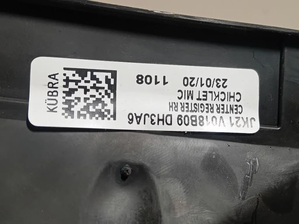 KIT Griglie Condotto ARIA Cruscotto JK21V018B09DH3JA6 DX+SX Ford Transit Custom I 2018