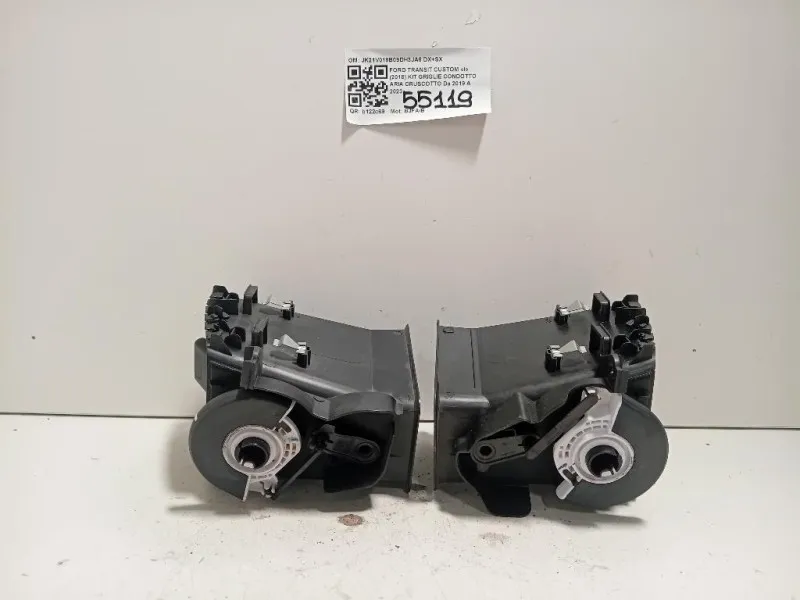 KIT Griglie Condotto ARIA Cruscotto JK21V018B09DH3JA6 DX+SX Ford Transit Custom I 2018