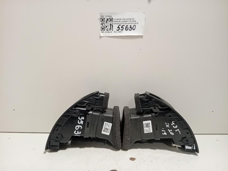 KIT Griglie Condotto ARIA Cruscotto 1K1004X Hyundai IX20 2015