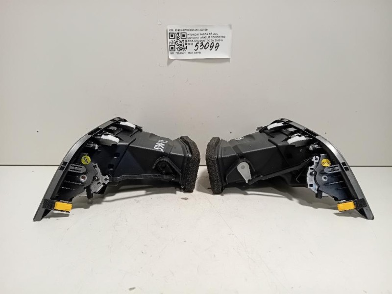 KIT Griglie Condotto ARIA Cruscotto 97420-2W00097410-2W000 Hyundai Santa FÉ IV 2015