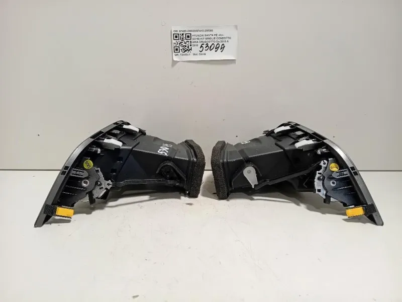 KIT Griglie Condotto ARIA Cruscotto 97420-2W00097410-2W000 Hyundai Santa FÉ IV 2015