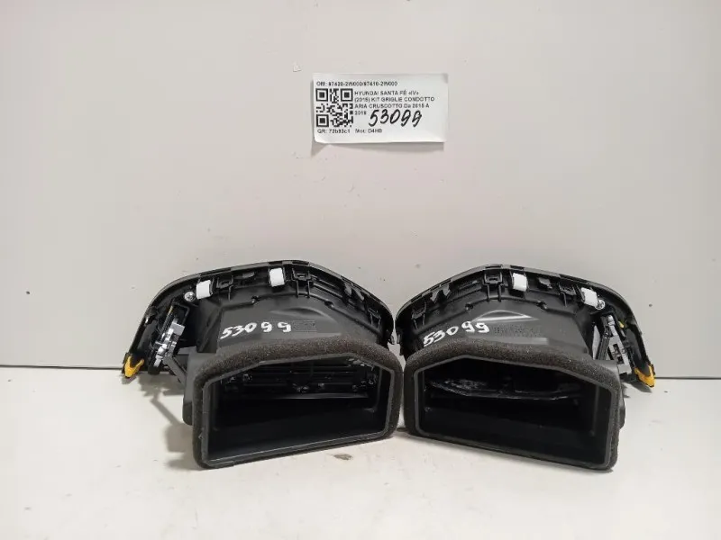 KIT Griglie Condotto ARIA Cruscotto 97420-2W00097410-2W000 Hyundai Santa FÉ IV 2015