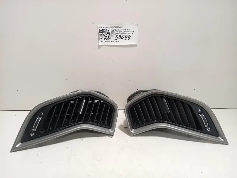 KIT Griglie Condotto ARIA Cruscotto 97420-2W00097410-2W000 Hyundai Santa FÉ IV 2015