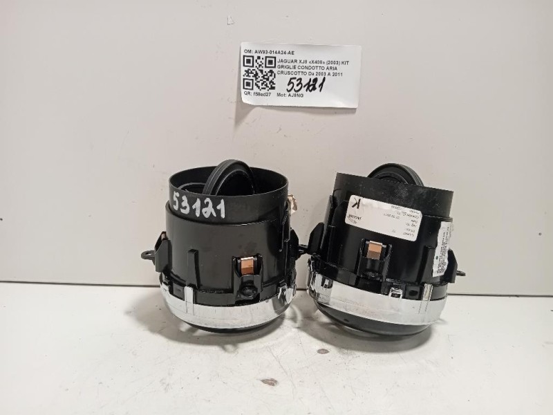 KIT Griglie Condotto ARIA Cruscotto AW93-014A24-AE Jaguar XJ8 X408 2003
