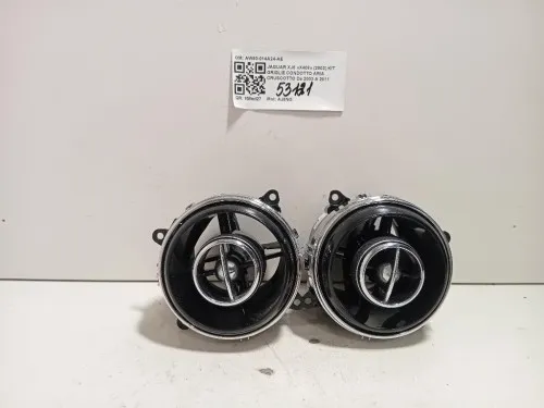 KIT Griglie Condotto ARIA Cruscotto AW93-014A24-AE Jaguar XJ8 X408 2003