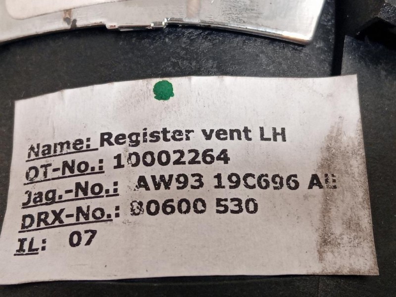 KIT Griglie Condotto ARIA Cruscotto AW93-19C893-AE Jaguar XJ8 X408 2003