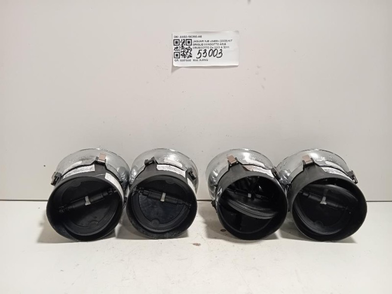 KIT Griglie Condotto ARIA Cruscotto AW93-19C893-AE Jaguar XJ8 X408 2003