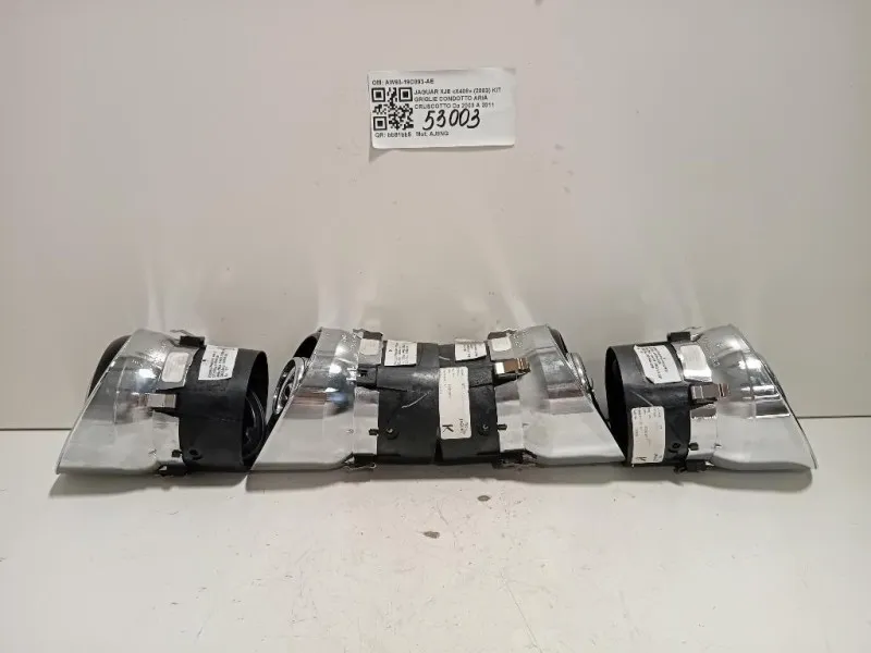 KIT Griglie Condotto ARIA Cruscotto AW93-19C893-AE Jaguar XJ8 X408 2003