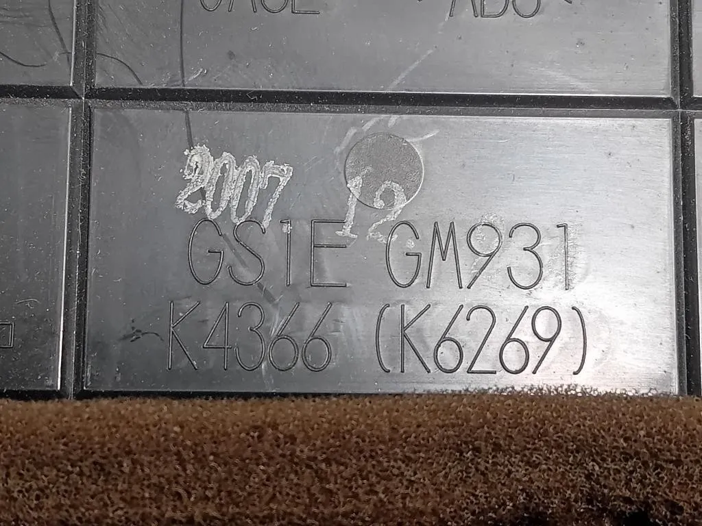 KIT Griglie Condotto ARIA Cruscotto GS1E64930E Mazda 6 II SW 2008