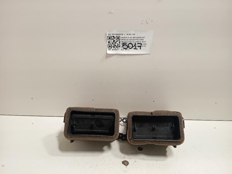 KIT Griglie Condotto ARIA Cruscotto GS1E64930E Mazda 6 II SW 2008