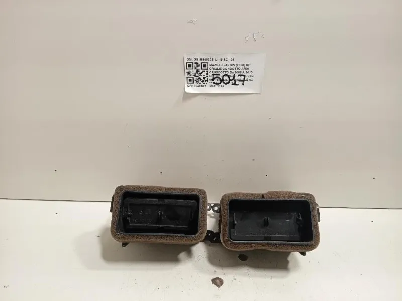 KIT Griglie Condotto ARIA Cruscotto GS1E64930E Mazda 6 II SW 2008