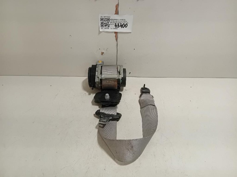 Cintura DI Sicurezza Sedile Centrale ANT 603372200 Mercedes Classe ML W166 2012