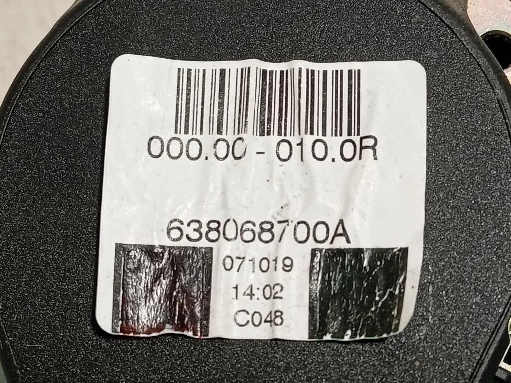 Cintura DI Sicurezza Sedile Centrale POST 638068700A Dacia Duster II 2018