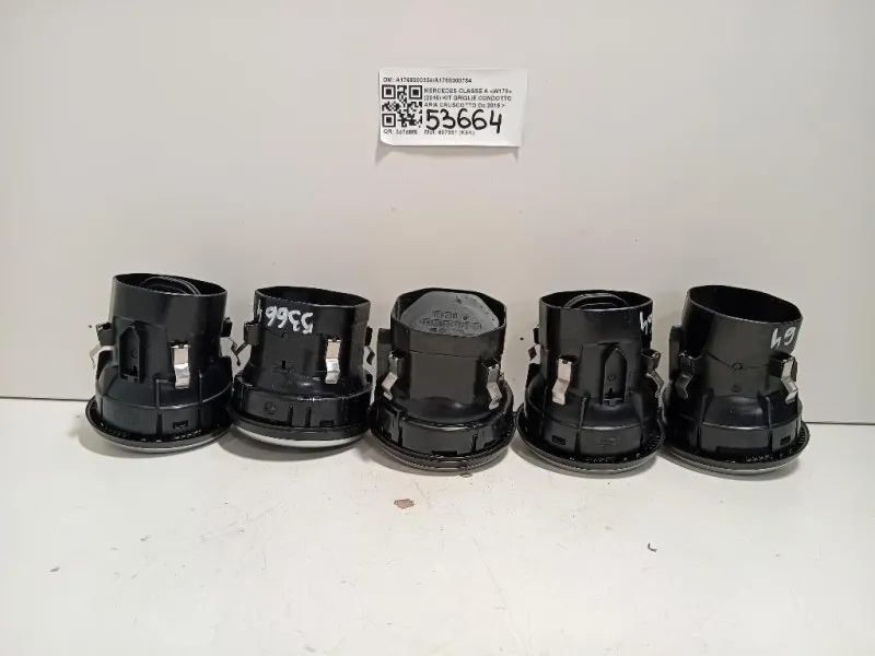 KIT Griglie Condotto ARIA Cruscotto A1768300354A1768300754 Mercedes Classe A W176 2015