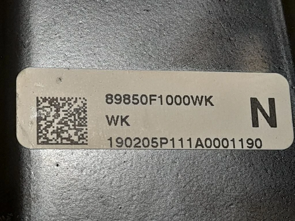 Cintura DI Sicurezza Sedile Centrale POST 89850F1000WK Kia Sportage IV 2018