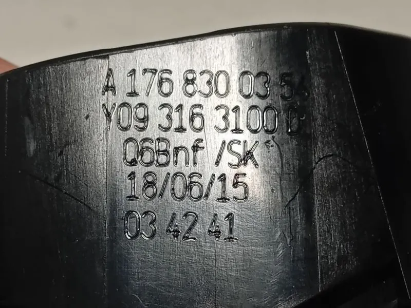 KIT Griglie Condotto ARIA Cruscotto A1758300754 Mercedes Classe A W176 2015