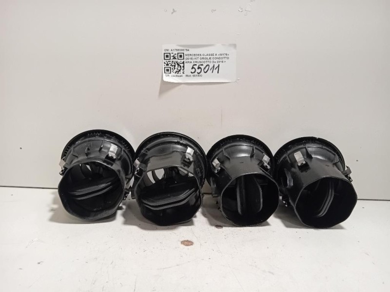 KIT Griglie Condotto ARIA Cruscotto A1758300754 Mercedes Classe A W176 2015