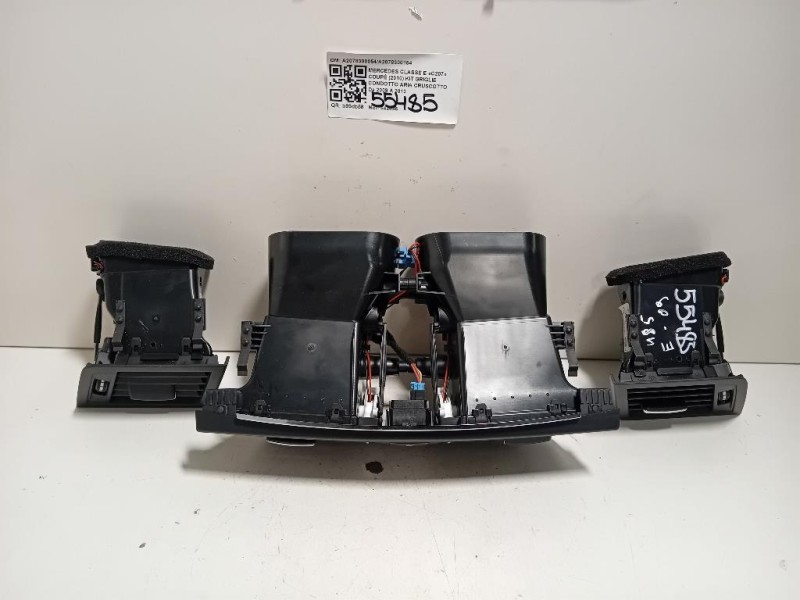 KIT Griglie Condotto ARIA Cruscotto A2078300054A2078300154 Mercedes Classe E C207 Coupé 2010