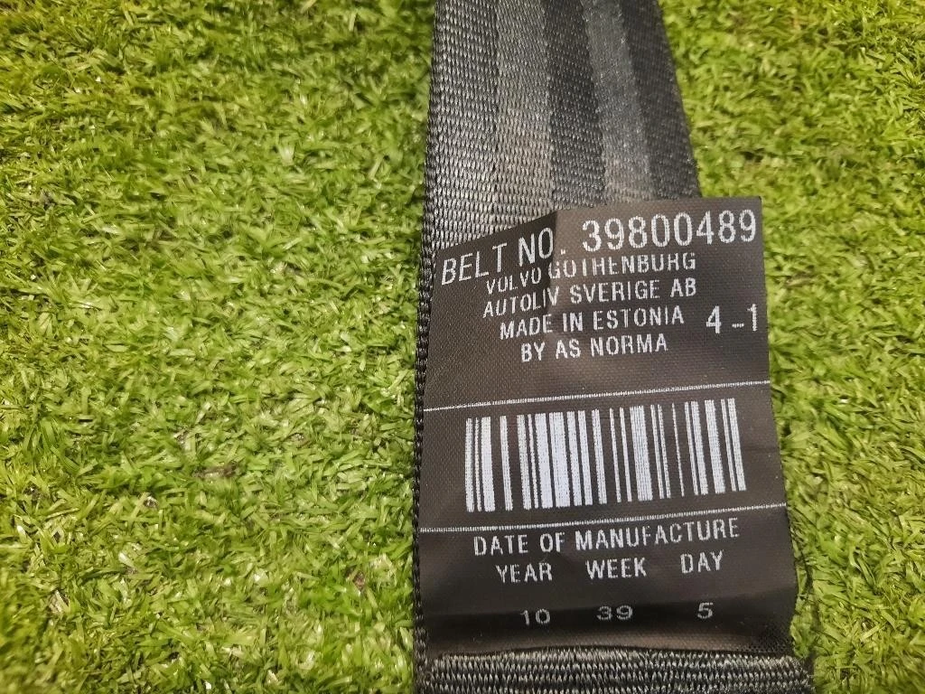 Cintura DI Sicurezza Sedile Centrale POST 39800489 Volvo V60 I 2010