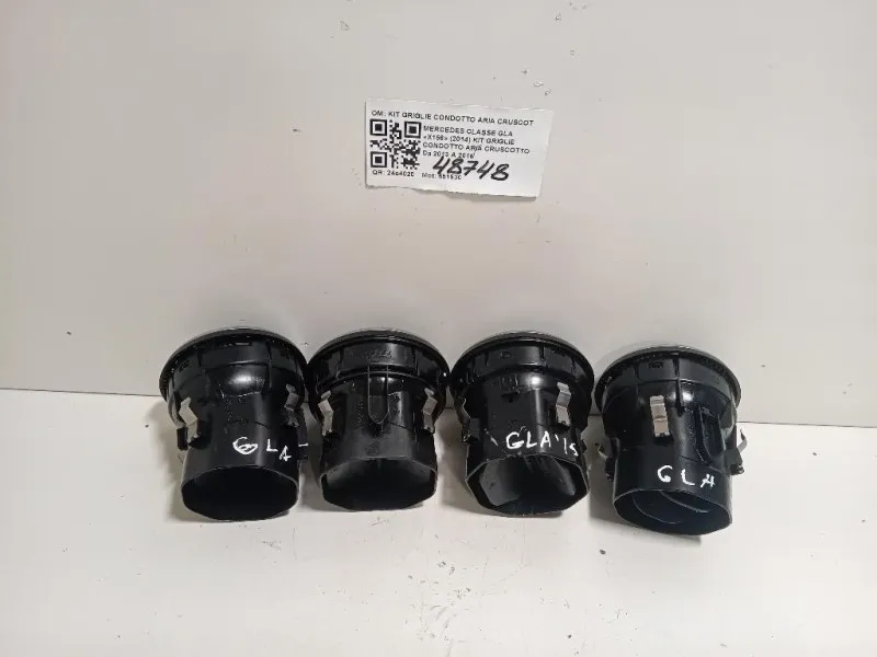 KIT Griglie Condotto ARIA Cruscotto A1568300054 PRESE DARIA Mercedes Classe GLA X156 2014