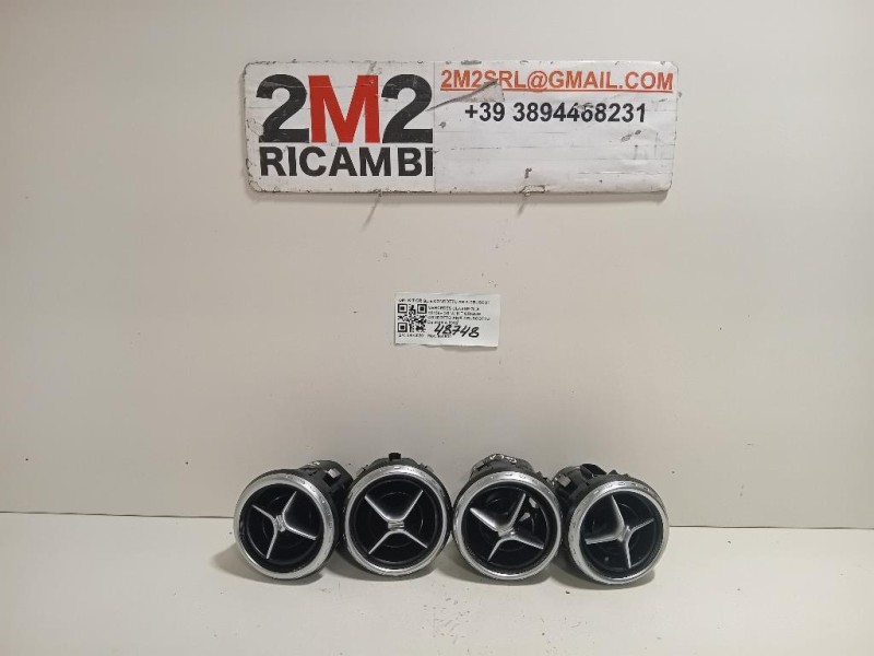 KIT Griglie Condotto ARIA Cruscotto A1568300054 PRESE DARIA Mercedes Classe GLA X156 2014