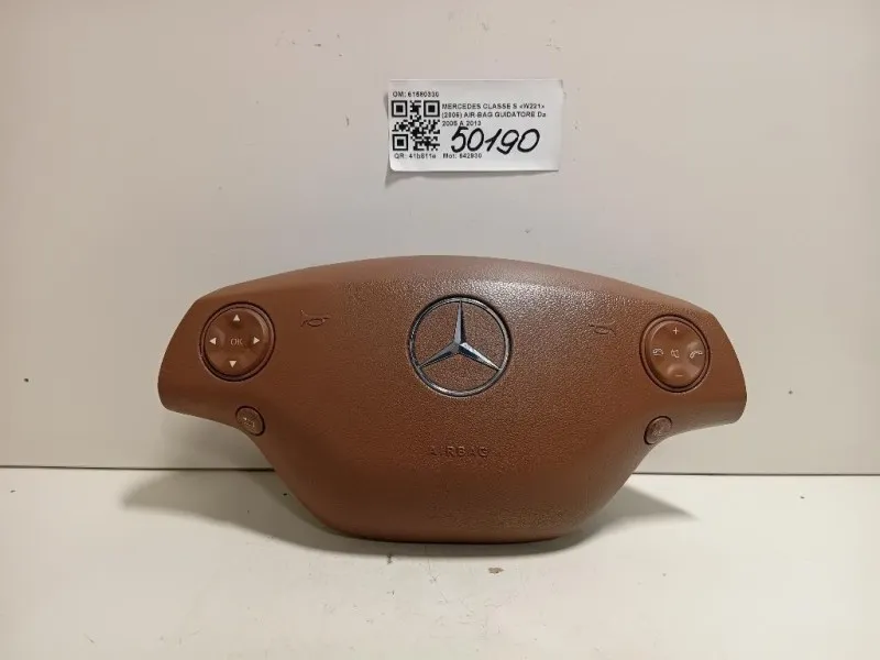 Air-bag Guidatore 61580330 Mercedes Classe S W221 2006