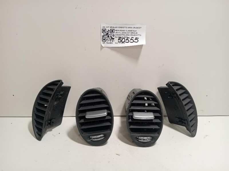 KIT Griglie Condotto ARIA Cruscotto KIT GRIGLIE CONDOTTO ARIA CRUSCOTTO Mercedes Classe SLK R171 2004