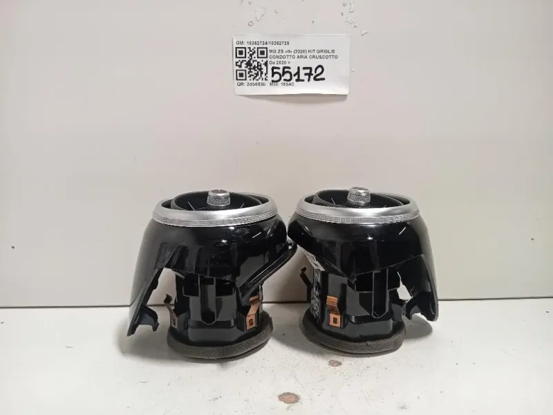 KIT Griglie Condotto ARIA Cruscotto 1026272410262725 Mg ZS II 2020