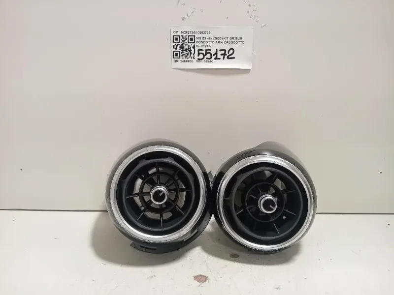 KIT Griglie Condotto ARIA Cruscotto 1026272410262725 Mg ZS II 2020