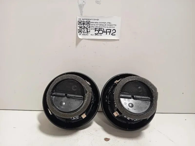 KIT Griglie Condotto ARIA Cruscotto 64229262413 DX+SX Mini MINI Cooper F56 2014