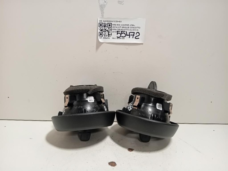 KIT Griglie Condotto ARIA Cruscotto 64229262413 DX+SX Mini MINI Cooper F56 2014