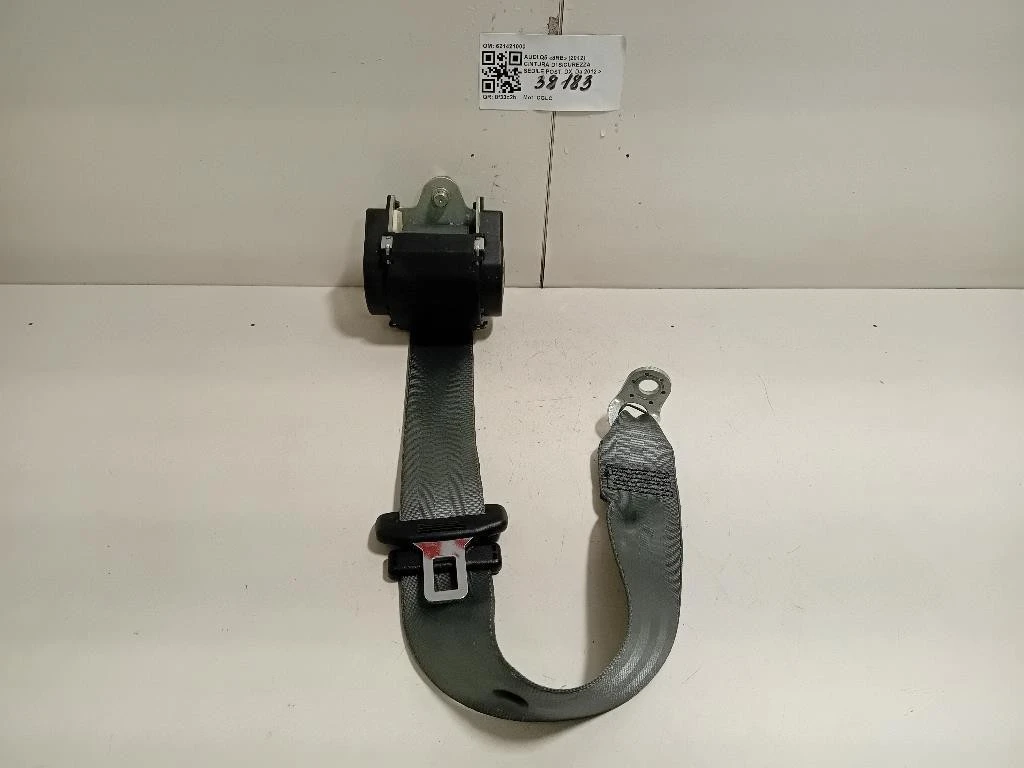 Cintura DI Sicurezza Sedile POST DX 621421000 Audi Q5 8RB 2012