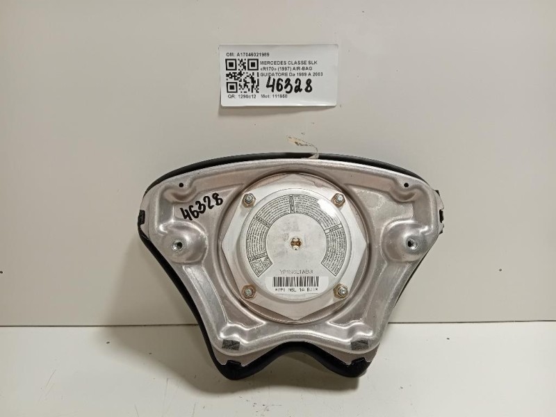 Air-bag Guidatore A17046021989 Mercedes Classe SLK R170 1997