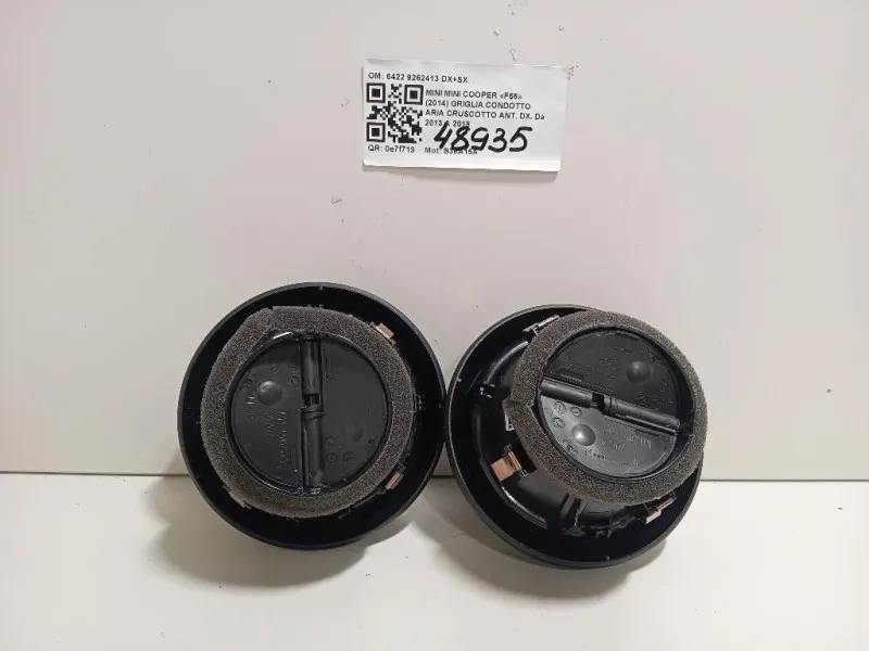 KIT Griglie Condotto ARIA Cruscotto 6422 9262413 DX+SX Mini MINI Cooper F56 2014