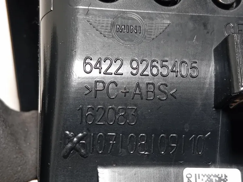 KIT Griglie Condotto ARIA Cruscotto 6422926540564229262413 Mini MINI Cooper F56 2018