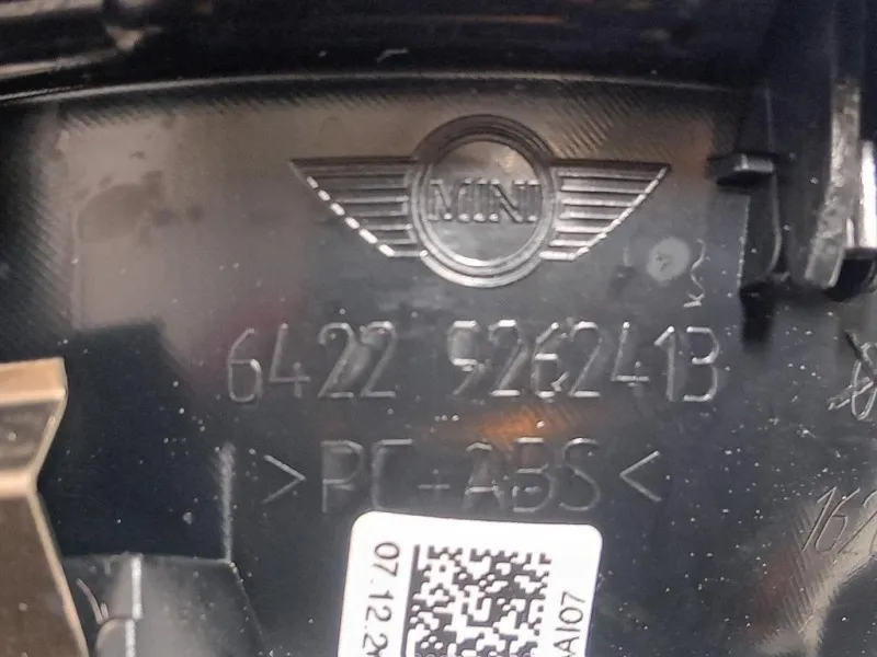 KIT Griglie Condotto ARIA Cruscotto 6422926540564229262413 Mini MINI Cooper F56 2018