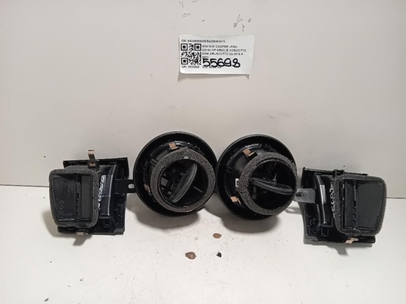 KIT Griglie Condotto ARIA Cruscotto 6422926540564229262413 Mini MINI Cooper F56 2018