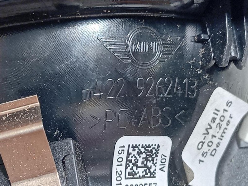 KIT Griglie Condotto ARIA Cruscotto 64229262413 Mini MINI Cooper F56 2018