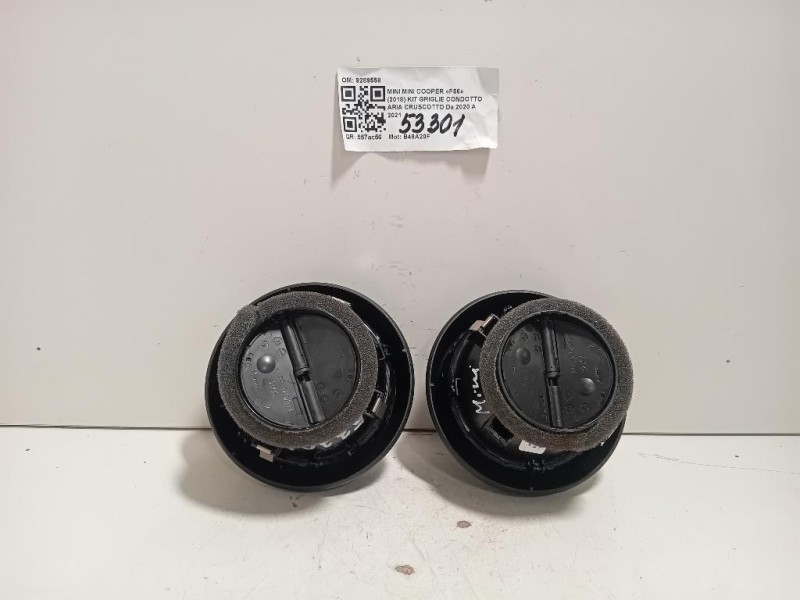 KIT Griglie Condotto ARIA Cruscotto 9289558 Mini MINI Cooper F56 2018