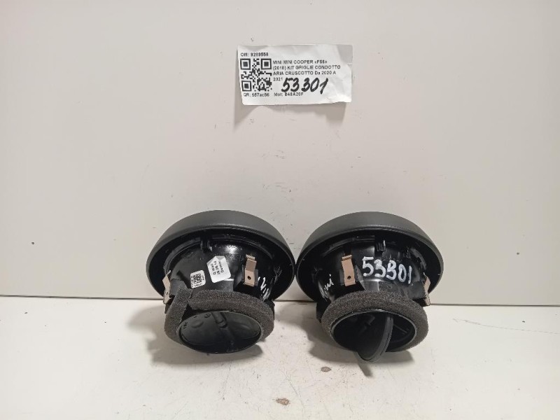 KIT Griglie Condotto ARIA Cruscotto 9289558 Mini MINI Cooper F56 2018