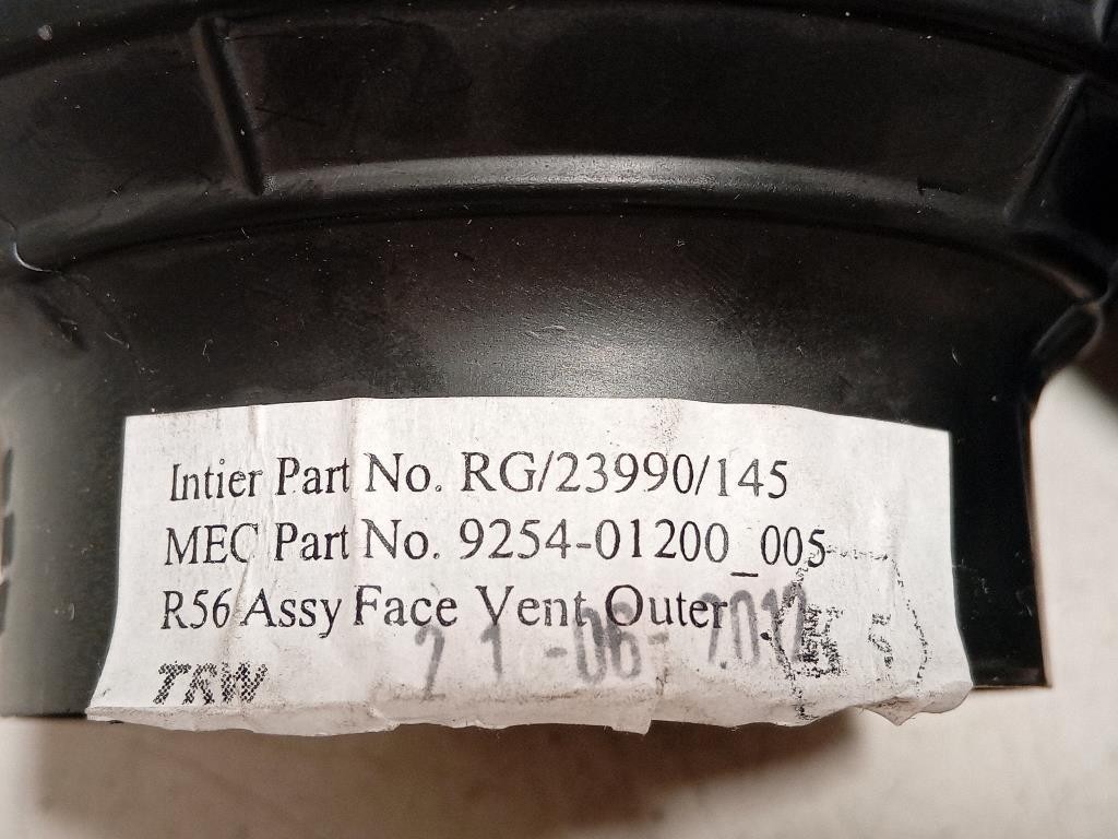 KIT Griglie Condotto ARIA Cruscotto 14482110 Mini MINI Cooper R56 2007