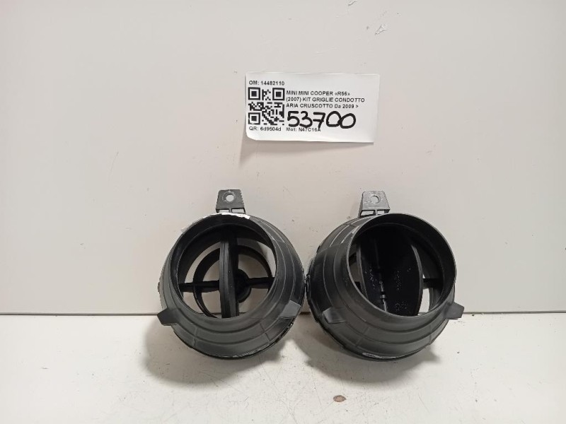 KIT Griglie Condotto ARIA Cruscotto 14482110 Mini MINI Cooper R56 2007