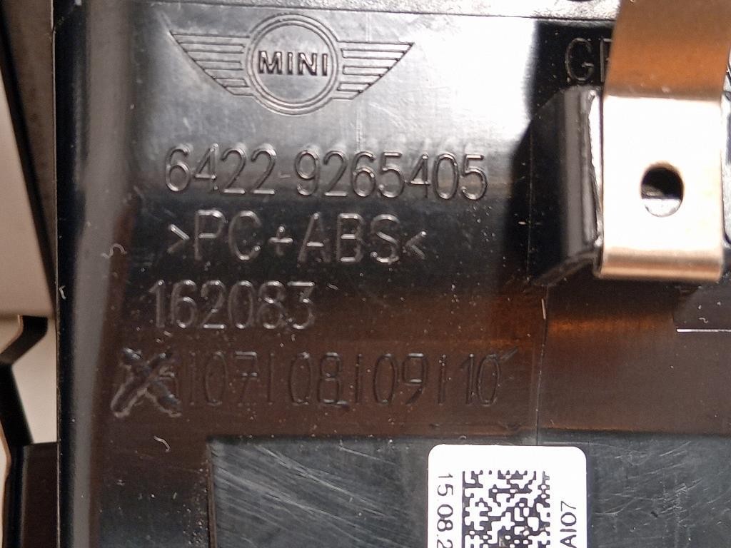 KIT Griglie Condotto ARIA Cruscotto 6422 9265405 Mini MINI ONE F55 2014