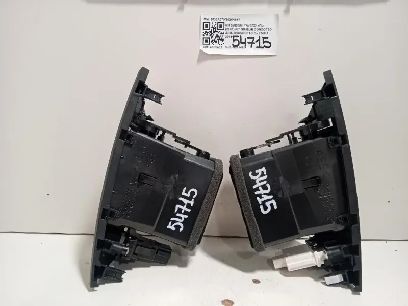 KIT Griglie Condotto ARIA Cruscotto 8030A0708030A087 Mitsubishi Pajero IV 2007