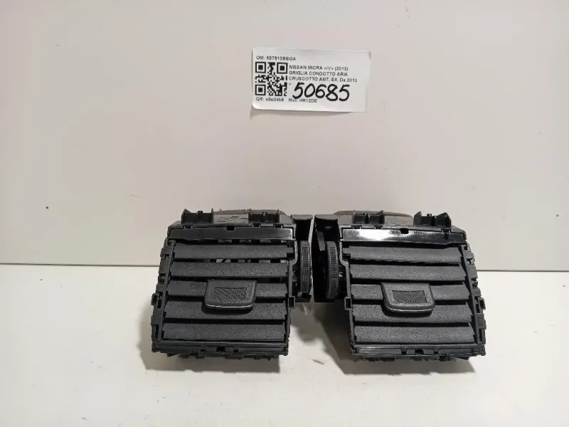 KIT Griglie Condotto ARIA Cruscotto 687513BBOA6873BBOA DX+SX Nissan Micra IV 2013